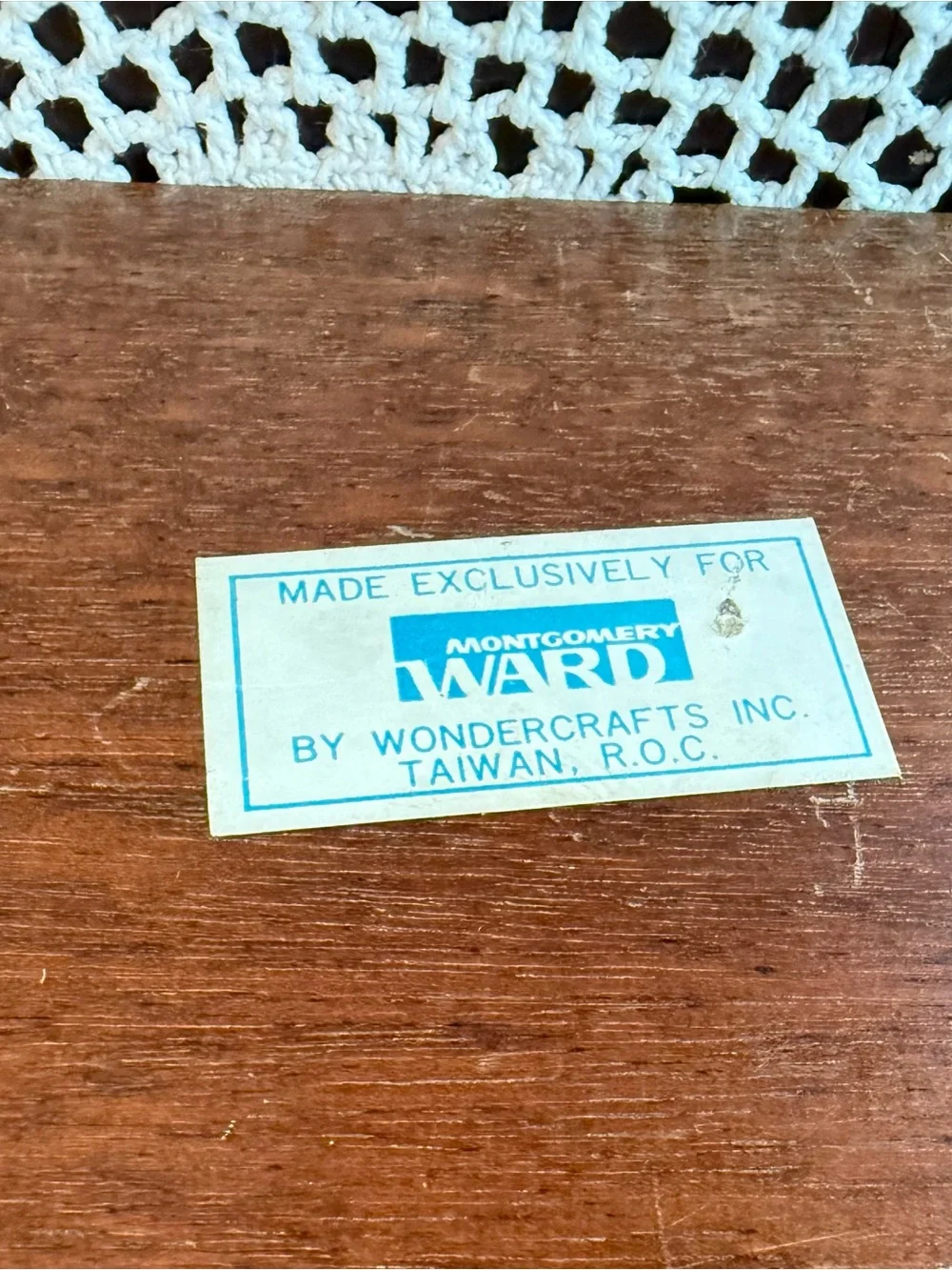 Montgomery Ward lovely vintage